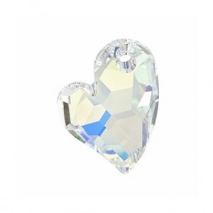 Swarovski Elements Herz Devoted 2 U Heart Designer Edition 27mm Crystal AB beschichtet 1 Stück